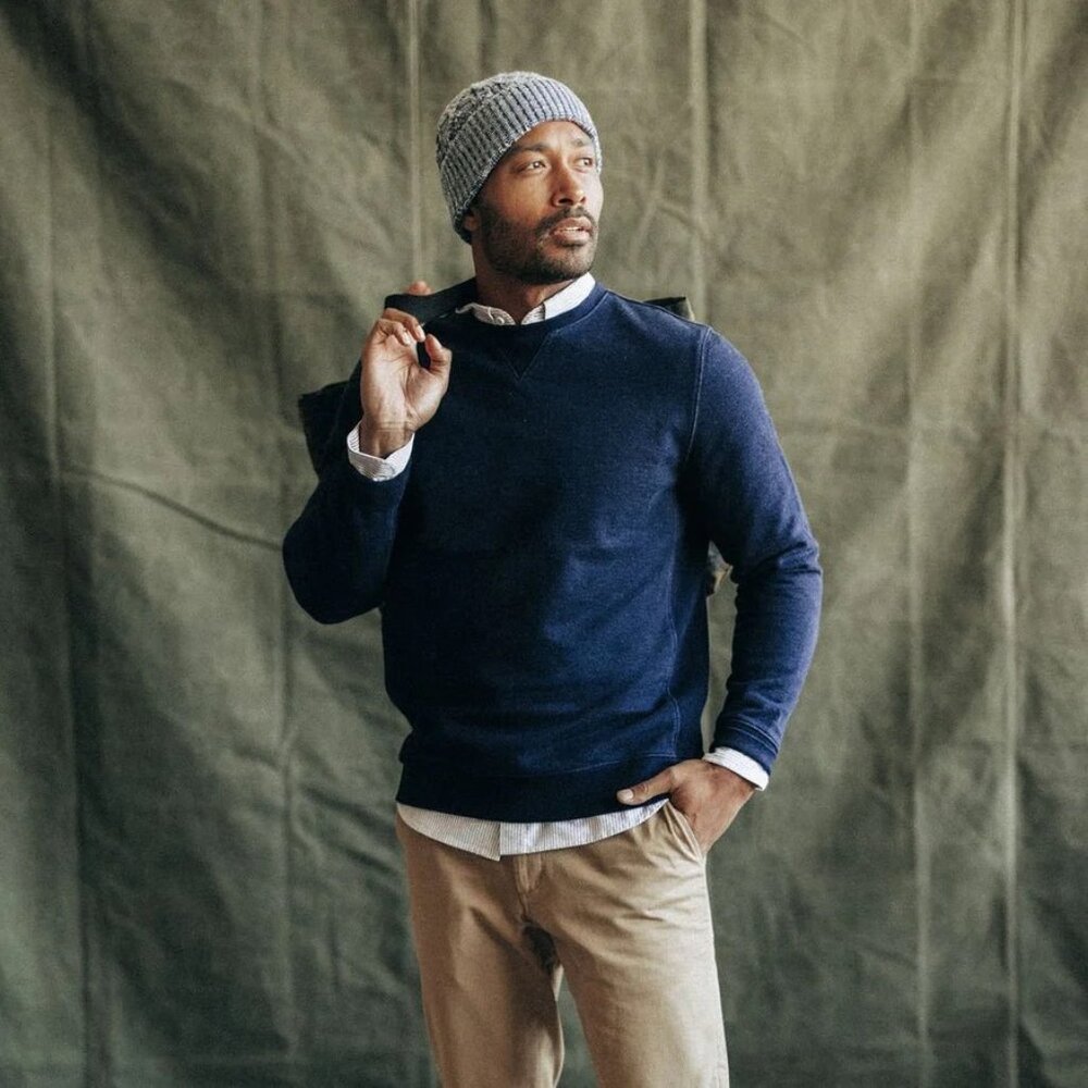 Taylor Stitch Apres Terry Crew